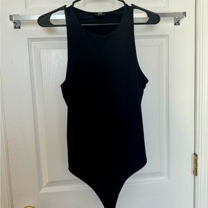 EXPRESS black high neck bodysuit